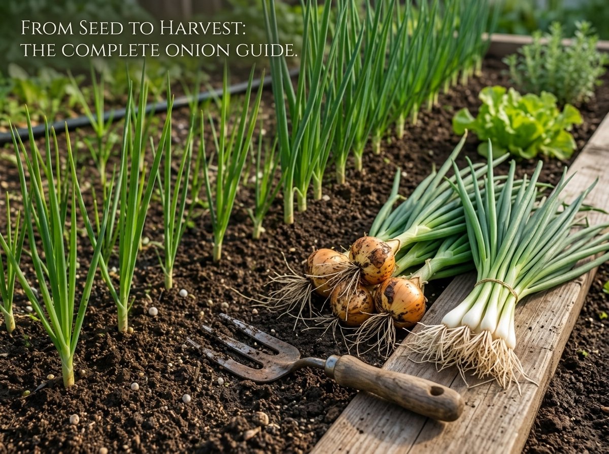 How To Plant Onion Seedlings For Fast Rooting & Strong Growth